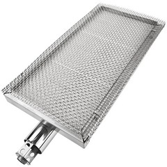 Beurbcikue Ceramic Infrared Side Burner for Napoleon Prestige 500 665 Silver