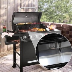 Grease Tray with Catch Pan for Charbroil, Nexgrill, Dyna Glo, Kenmore, BHG, Expe
