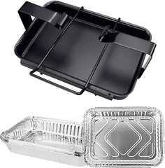 Grill Drip Pan Catch Pan Holder for Weber Genesis 1000-5500 Silver/Gold/Platinum