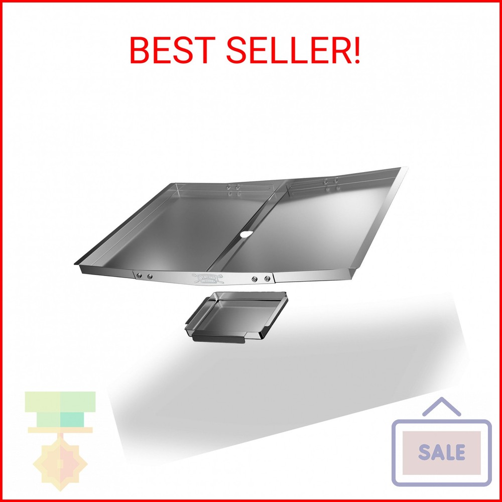 Stainless Steel Grease Tray with Catch Pan, Dyna Glo Grill Replacement Parts – U