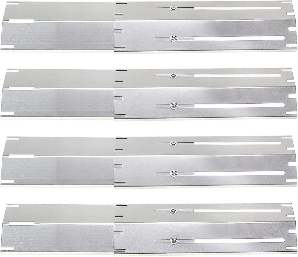 Criditpid Universal Stainless Steel Heat Plate Shield, Heat Tent, Flavorizer Bar