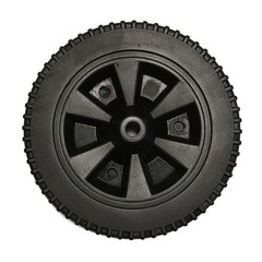 Secure Plastic Grill Wheel Replacement for BBQ Grill Easy Install Black