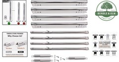 Grill Replacement Parts Set for 4 Burner Models, Stainless Steel Components