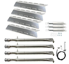 Grill Replacement Parts for Kenmore, Grill Burner, Heat Plate, Ignitor Crossover