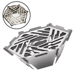 Portable Outdoor Stove Windshield Stainless Steel Camping Cooking Accessory
