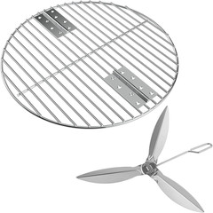 7441 Folding Replacement Parts for Weber Charcoal Grill Grate for Weber 22-1/…