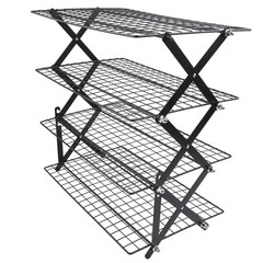 Foldable 234Tier Cooling Rack for Baking Stackable Roasting Rack Space Saver