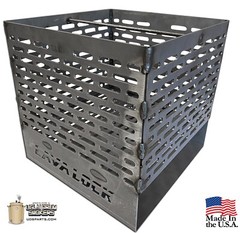*Premium* Charcoal basket UDS Ugly Drum Smoker w/ legs & ash pan 55 gal 12 12 12