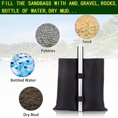 Pxyobto Canopy Weights Set of 4,Sand Bags for Canopy Tent, Heavy Duty Weight …