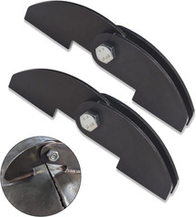 2 Pack Heavy Duty BBQ Smoker Hinge for BBQ Smoker Hinge Doors – Size: 8 X 2 1/4″
