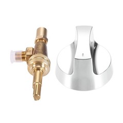 Propane Natural Gas Control Valve with 0.047Inch Orifice for Commercial Kitchen