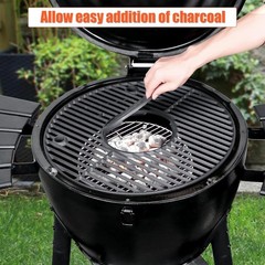 Round Grill Grate 19.5″ for Akorn Kamado Ceramic Grill, Pit Boss K24, Louisiana