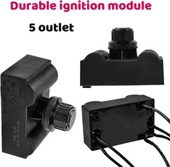 Uniflasy 5-Outlet Electronic Grill Igniter Kit Compatible with Char-Broil | f…
