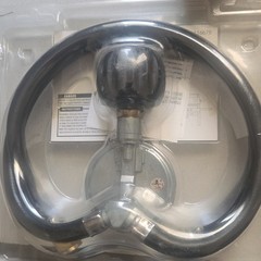 Type 1 Regulator with Dual Hose Assembly Universal Fit Black & Silver