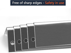 13-Bar Stainless Steel Flavorizer Bars for Weber Genesis I – IV & 1000-5000