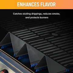 Spirit E-210 7635 Flavorizer Bars and 69785 Grill Burner for Weber Spirit I &…