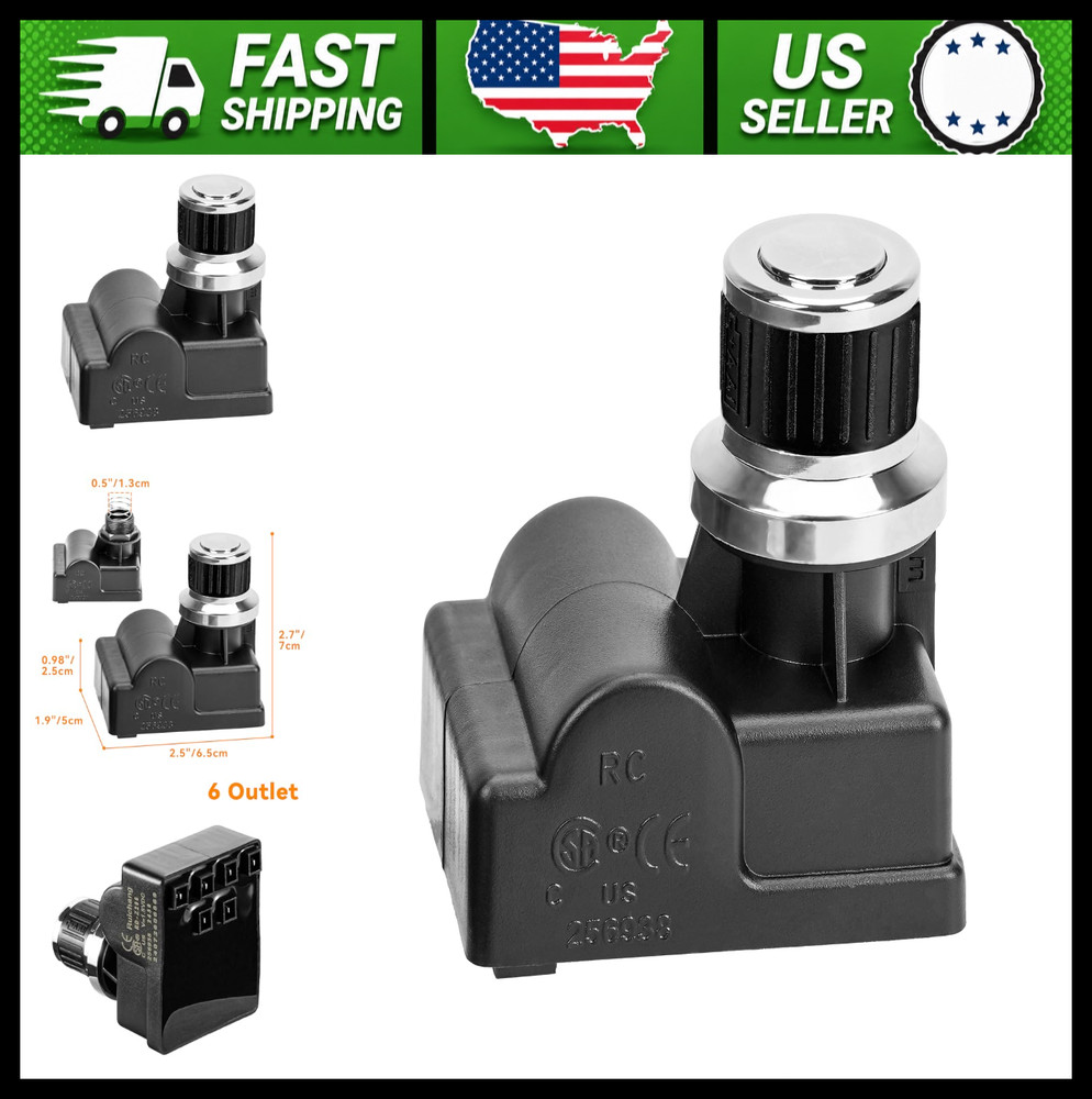 onlyfire 6 Outlets Universal Spark Generator Tact Push Button Switch Igniter
