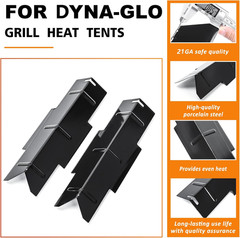 Grill Burner Tubes Heat Plates for Dyna-Glo DGH353CRP DGF350CSP DGH373CRP-D