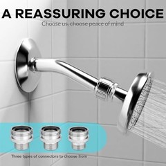 Ball End Shower Arm Adapter 1/2 Inch Male Pipe Thread Old Style Head Convert