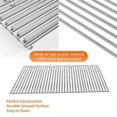 SUZLON 4 Pack Bull BBQ Grill Grate Replacement Parts for Bull 18248 LP 18249…