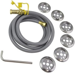 Char-Broil Natural Gas Conversion Kit LP Grill to Nat Gas 4984619A Silver