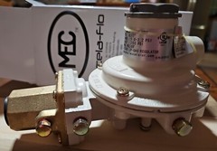 MEC MEGR-1232E-HBH Twin Stage Propane Regulator, FPOL X 1/2″ NPT