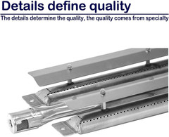 Grill Burners and Heat Plates Replacement for Viking VGBQ 30 in T Series, VGBQ 4