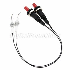 2Pcs Push Button Spark Ignition Set Generator Piezo Gas Pilot Ignitor Thread M10