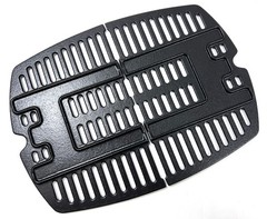 Cast Iron Cooking Grates for Weber Q100, Q1000, Q120, Q1200, Q1400, 516001