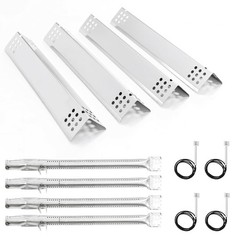 Grill Replacement Parts for Monument Grills Burner Tube Heat Plate 4-Burner