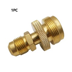 1LB Propane Tank Regulator Adapter Connect to 3/8″ Male Flare 5/8″-18UNF
