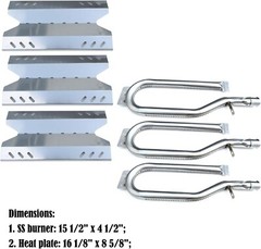 Kenmore Outdoor Gourmet BBQ Pro Gas Grill Replacement Burner Heat Plate Repair