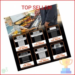 NUPICK Grill Drip Pans for Nexgrill 720-0830H, Grease Tray Replacement for Nexgr