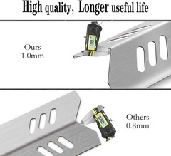 Ultimate 15″ Stainless Steel Grill Heat Plates – Fits Dyna-Glo & Uniflame Models