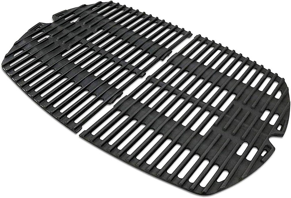 2-Pack 17 x 12.7 inches Cast Iron Cooking Grid Grates for Weber 7644 Q100 series