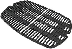 2-Pack 17 x 12.7 inches Cast Iron Cooking Grid Grates for Weber 7644 Q100 series