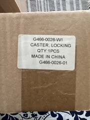 Char-broil, Locking Caster Wheel (Vibe 535 Gas Grill): G466-0026-W1