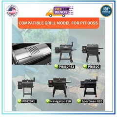 Flame Broiler Slide Kit for Pit Boss PB820 and PB850 Series Pellet Grills