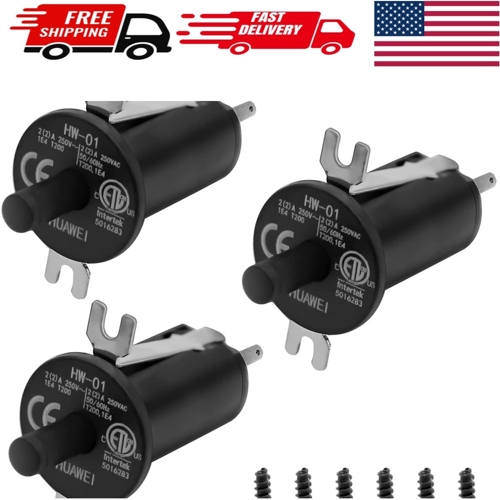 Easy Install 3-Pack Hopper Lid/Door Switch for Masterbuilt Charcoal Grills