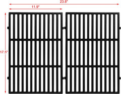 7638 Spirit Grill Grates for Weber Spirit II E-310 E-330 Genesis Silver B C