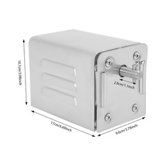 BBQ Roaster Motor, 15W Stainless Steel Spit Rotisserie Motor, 88Lbs Capacity, El