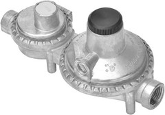 High-Performance Horizontal Two-Stage Propane Regulator, 160,000 BTU/Hr