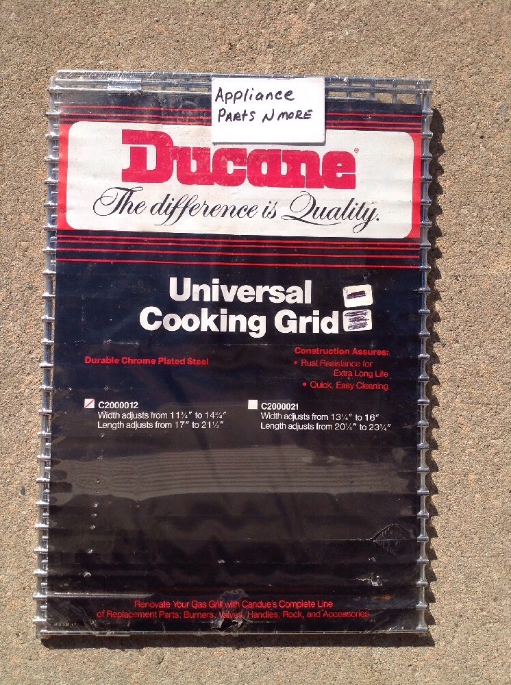 NEW DUCANE COOKING GRID C2000012 (SEE DESC) FREE SHIPPING