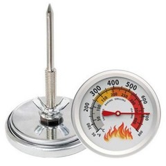 Barbecue Grill Thermometer Replacement for Meat with Screw Thread Installation