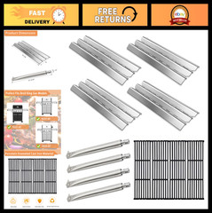 Grill Replacement Parts for Baron 320 340 420 440 490 540 590 – Heat Plate, Burn