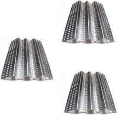 NEW 3Pk Stainless Steel Heat Plate S9246A Replacement AOG Grill 24/36 Series