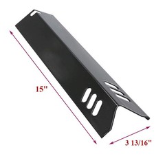 Grill Heat Shields 15 inch Porcelain Steel for Dyna-Glo DGF510SBP, DGF493BNP