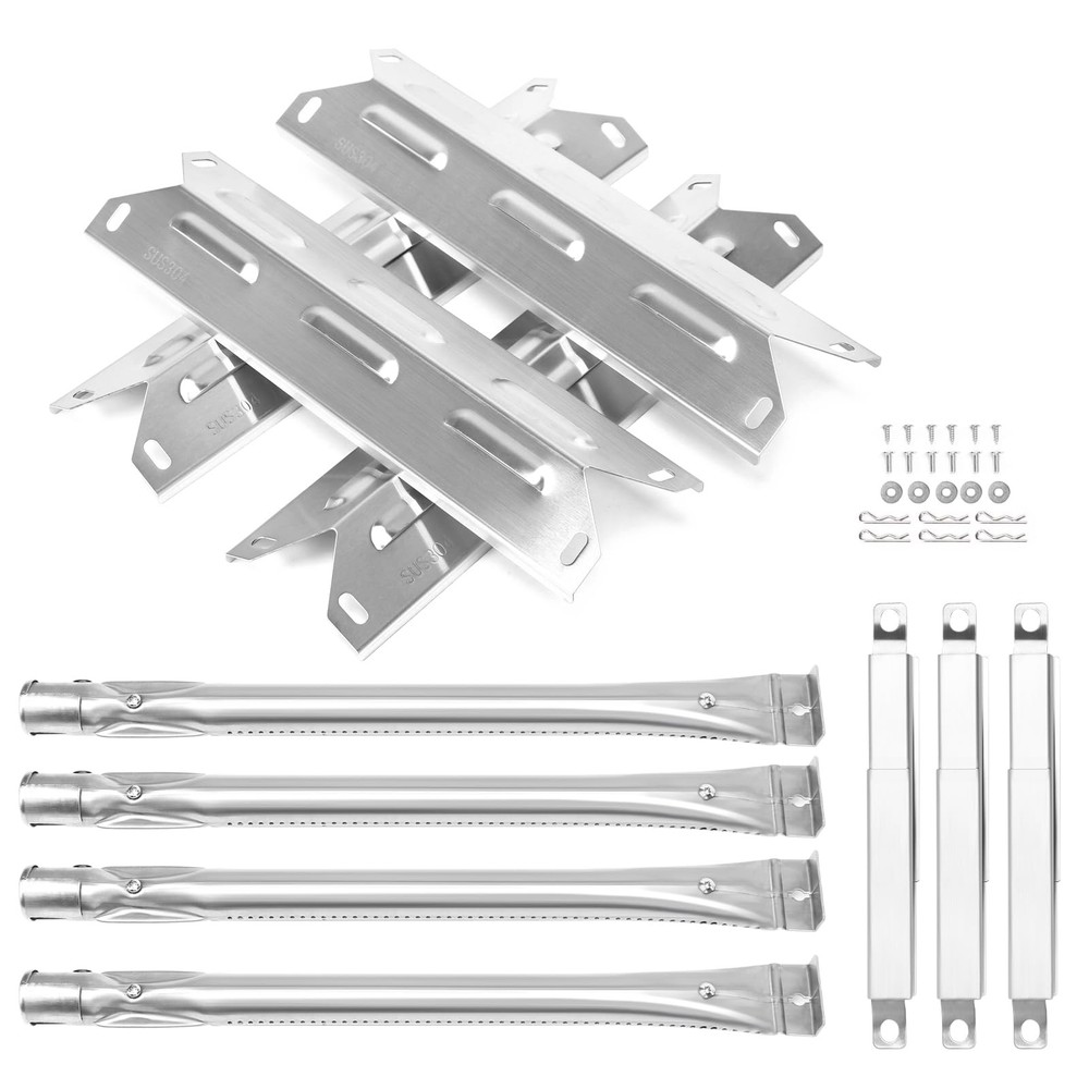 Grill Replacement Parts Stainless Steel Burner Heat Plate Kit