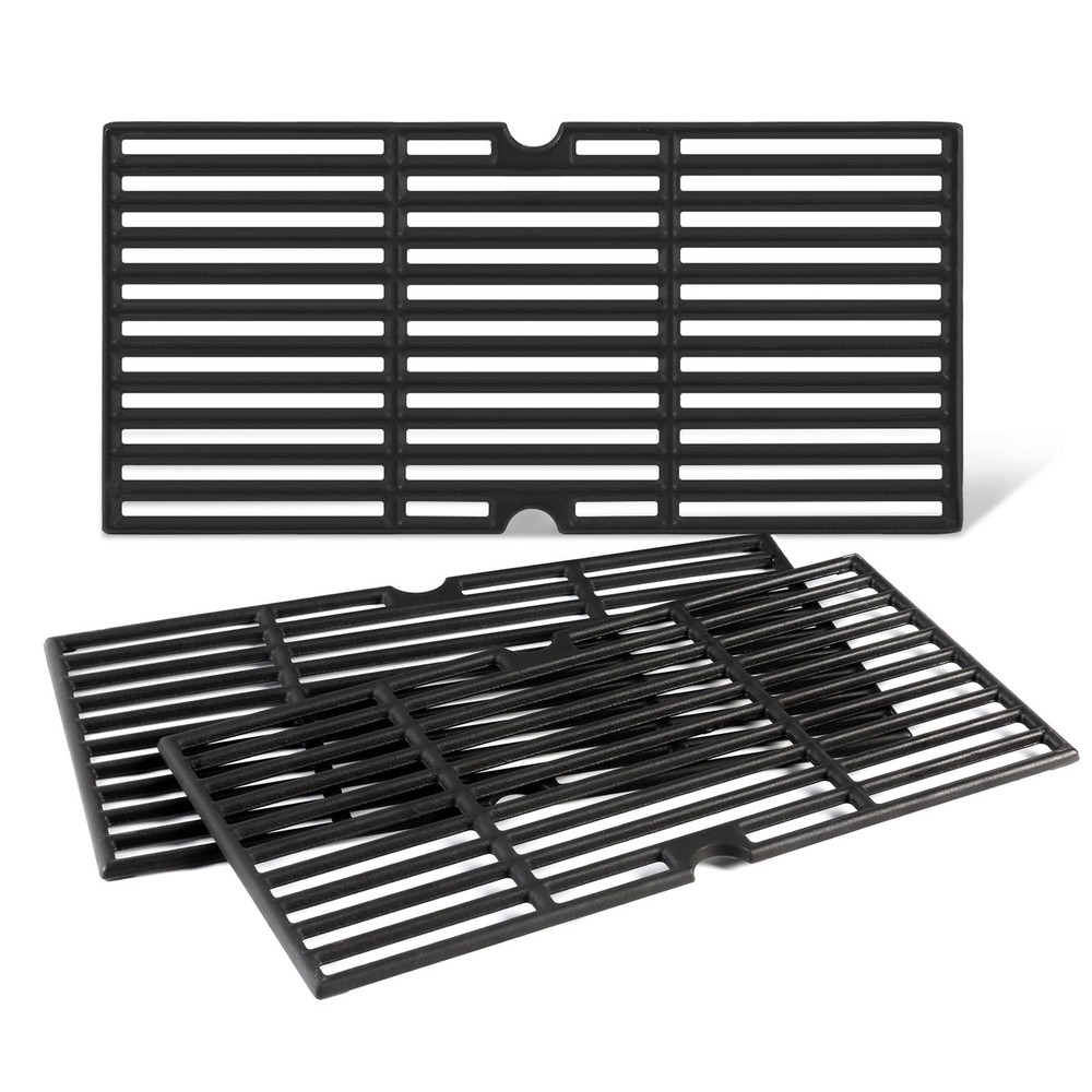 DGF493BNP Grates Grill Replacement 16 4/9 x 27 3/4″ for 3pcs grates, Black