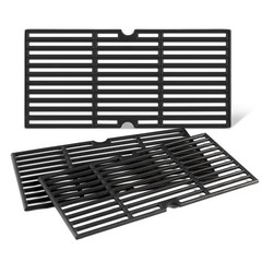 DGF493BNP Grates Grill Replacement 16 4/9 x 27 3/4″ for 3pcs grates, Black